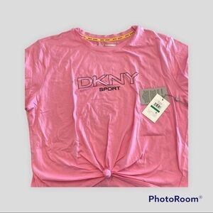 DKNY pink sport top 052